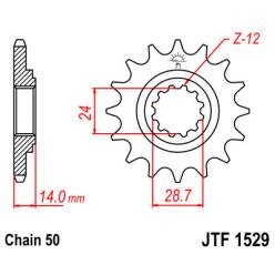 Звездочка передняя JT Sprockets (шаг 530 ) JT JTF1529